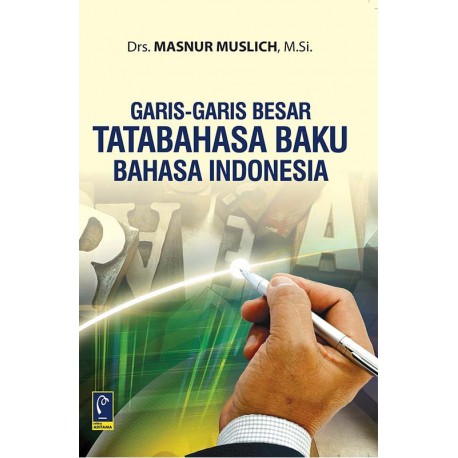 GARIS GARIS BESAR TATABAHASA BAKU BHS INDONESIA